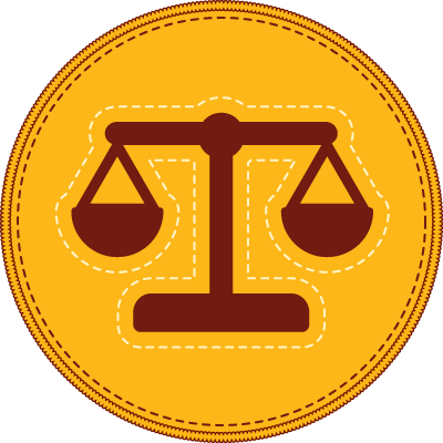 Pre-law Program - Law Yellow (400x400), Png Download