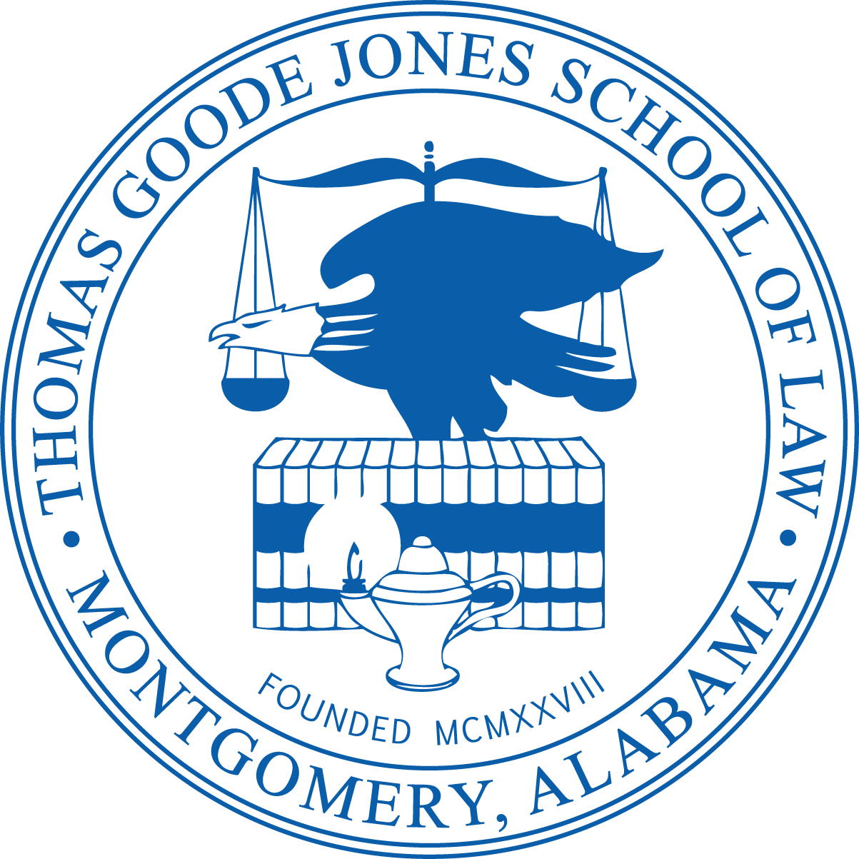 Law School Seal - Faulkner Law (1203x1203), Png Download