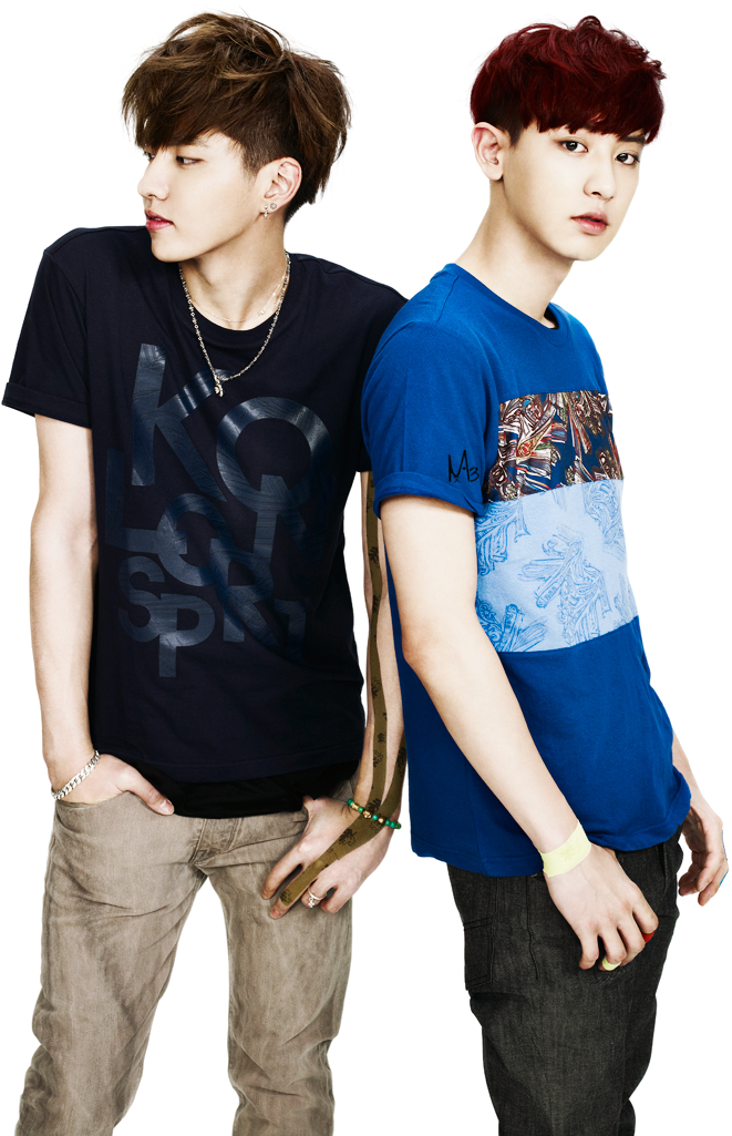 Download Kris Chanyeol Exo Chanyeol And Kris Full Size Png Image Pngkit
