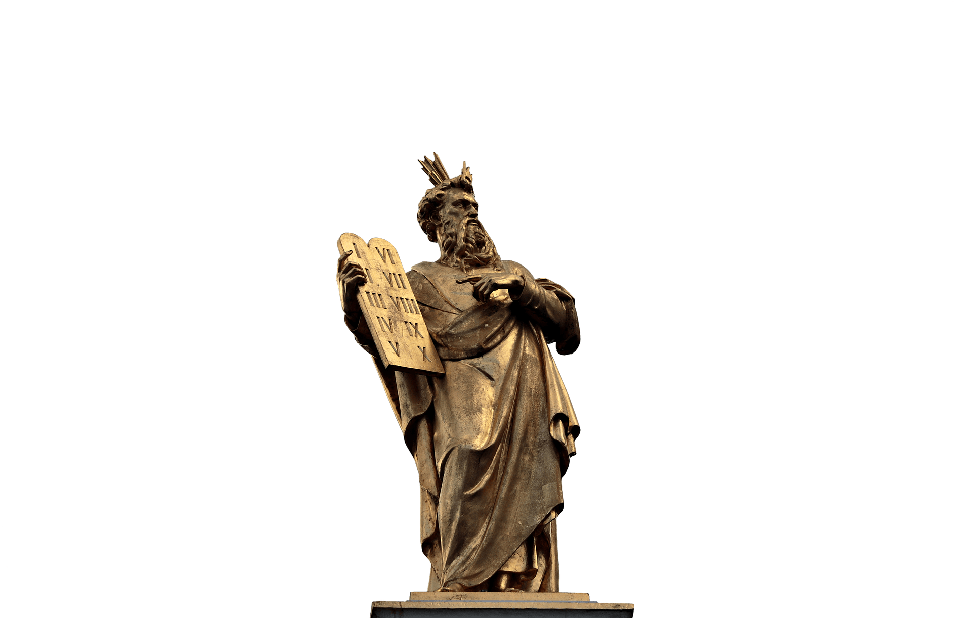 Moses, 10 Commandments, Png, 10, Bids, Law - Moses Transparent Png (960x640), Png Download