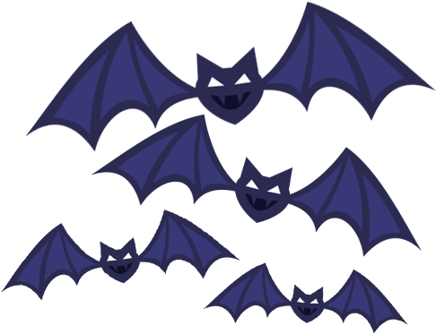 Spam As A Swarm Of Bats - Cunning Bats Story (500x390), Png Download