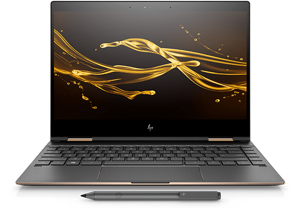 Hp Spectre X360 13 2018 (864x458), Png Download