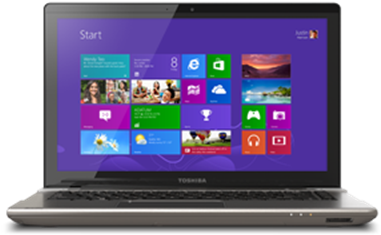 Toshibasatellitelaptop - Toshiba Satellite S55 A5295 (400x400), Png Download