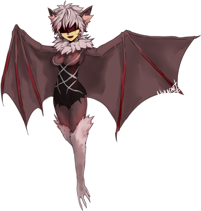 View Samegoogleiqdbsaucenao Succubus By Nivlacart-d88vv01 - Anime Bat Monster Girl (800x823), Png Download