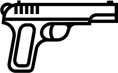 Automatic Gun Vector - Weapon (400x400), Png Download