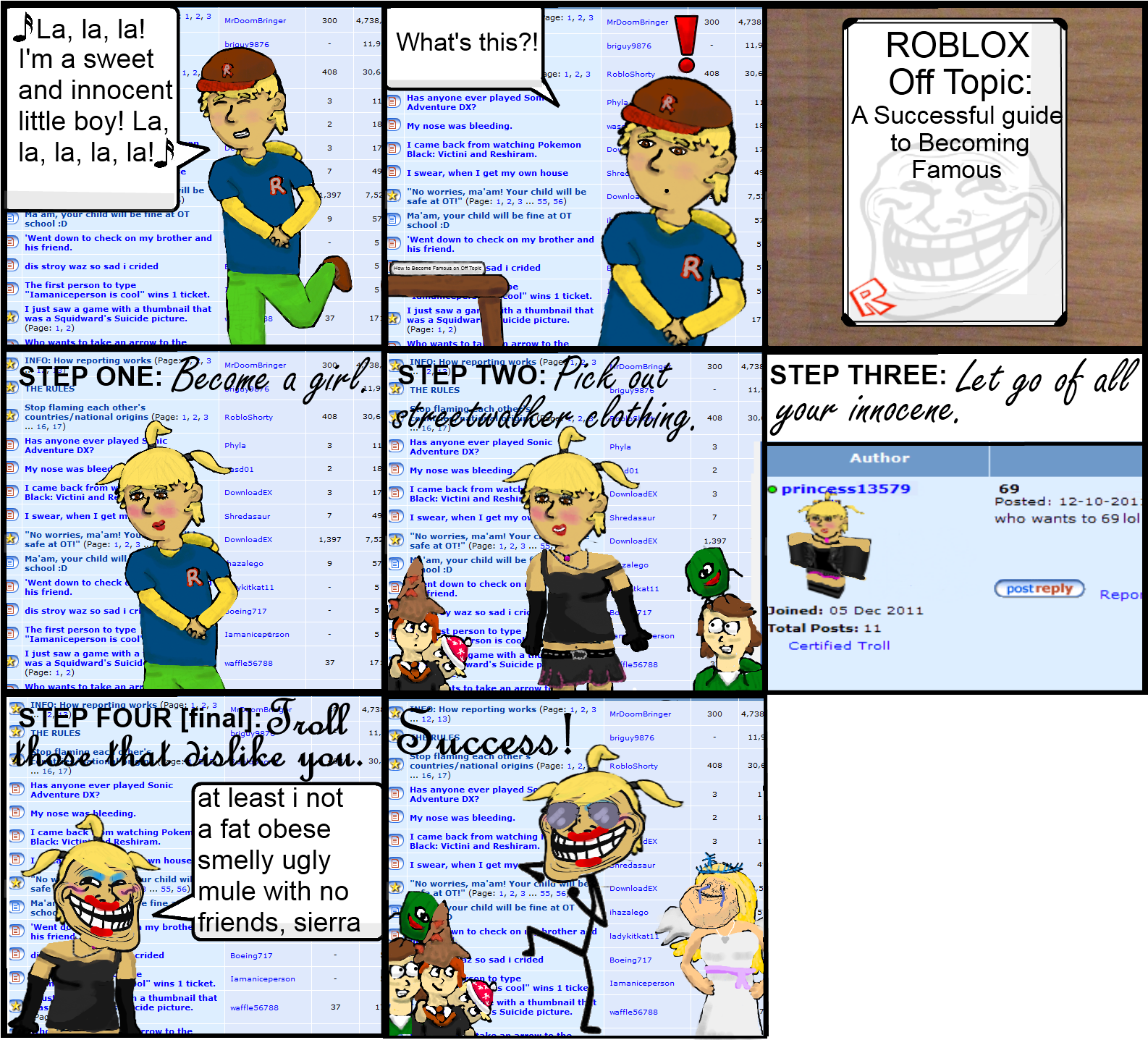 An Innocent Boys Road To Fame - Comics (1585x1902), Png Download