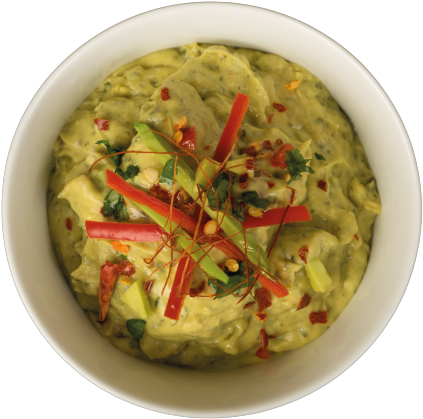 Guacamole - Green Curry (491x491), Png Download