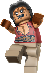 Yeoman Lego - Lego Pirates Of The Caribbean Zombie (341x360), Png Download