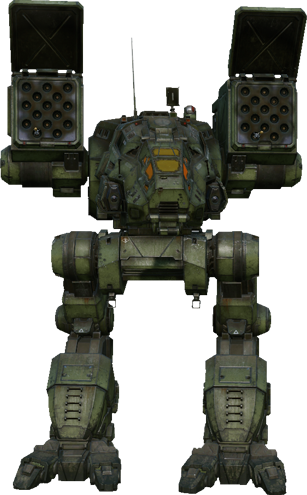 Catapult Mechwarrior (307x495), Png Download