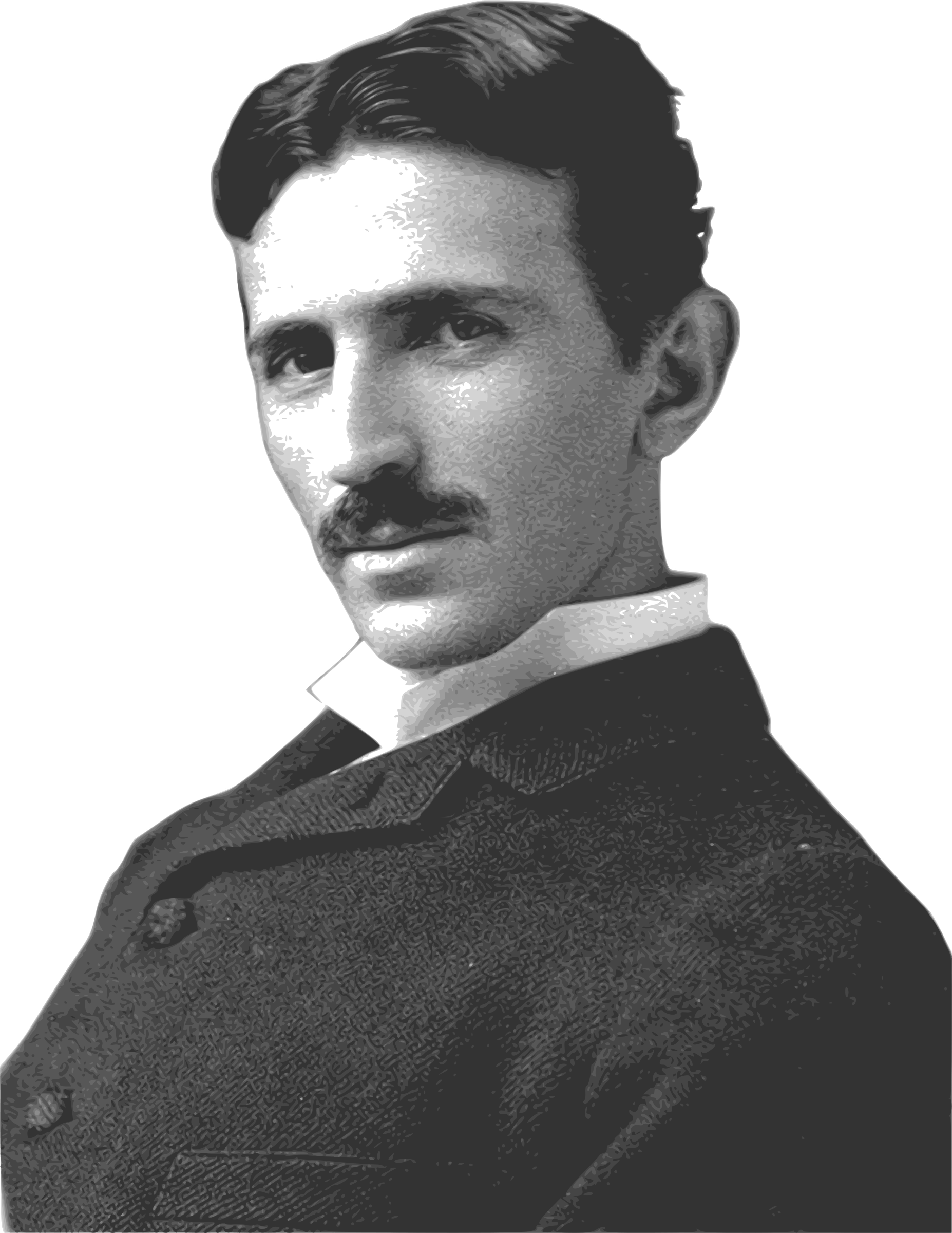 Adrian - Nikola Tesla (1854x2400), Png Download