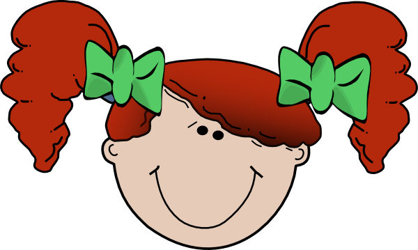 How To Set Use Girl And Bows Clipart (600x359), Png Download