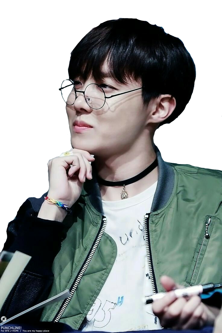 Report Abuse - Bts Jhope Black Hair (736x1104), Png Download