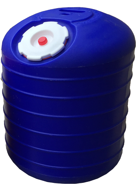 Hippo Water Roller 90l - Water (1024x683), Png Download