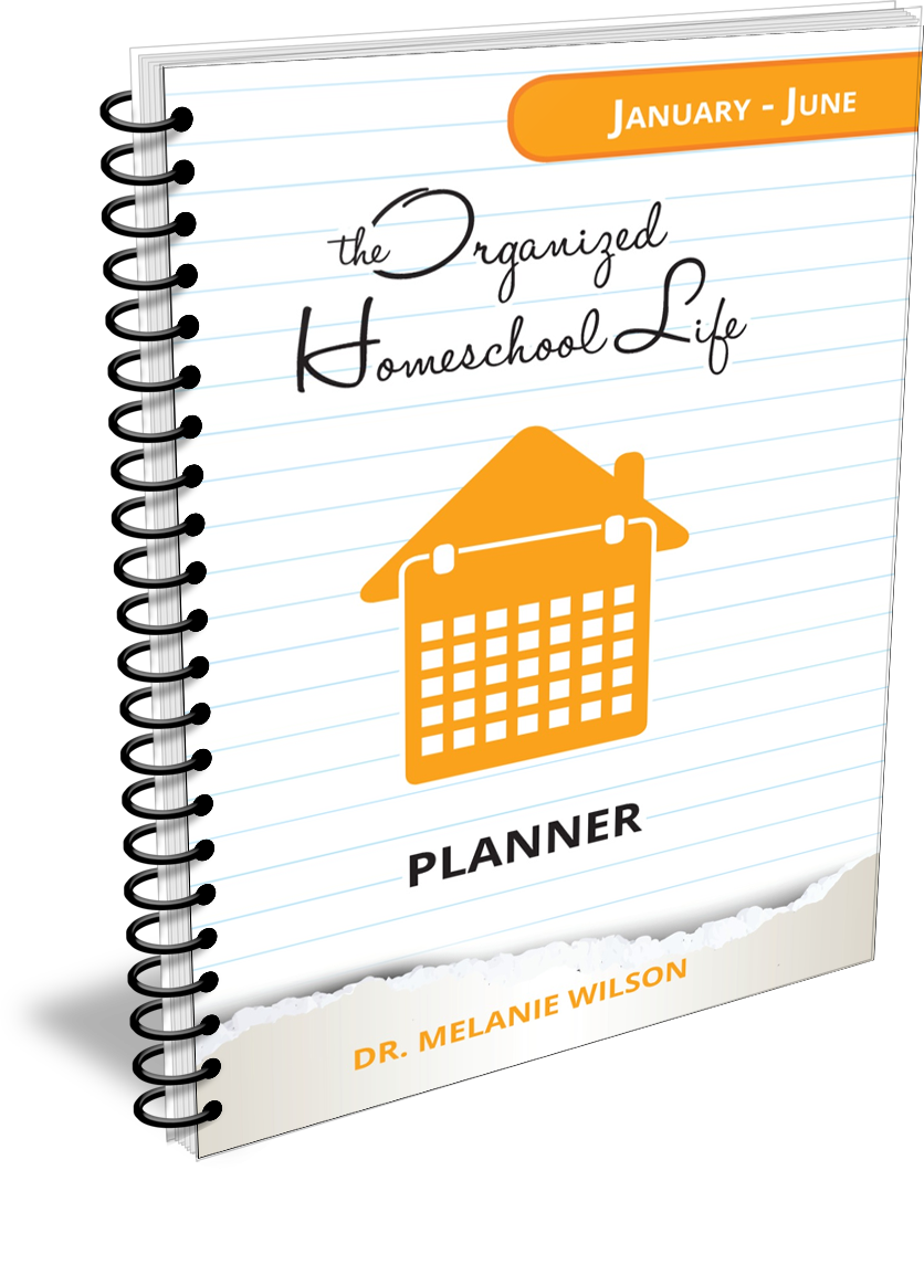 The Organized Homeschool Life Planner Print January - Organized Homeschool Life: A Week-by-week Guide To (836x1155), Png Download