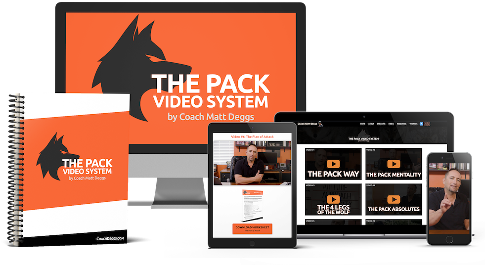 The Pack Video System Includes Nearly 3 Hours Of Coach - Online Advertising (1000x559), Png Download
