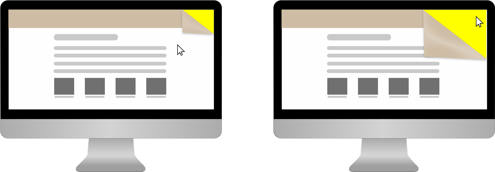 Pagepeel (1777x618), Png Download