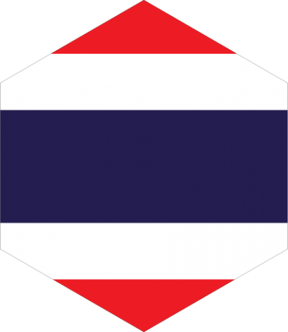 Thailand - Thailand Flag Icon Png (417x480), Png Download