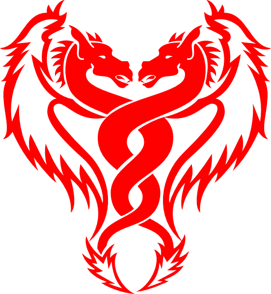 Small - Dragon Drawing Tattoo Simple (552x600), Png Download