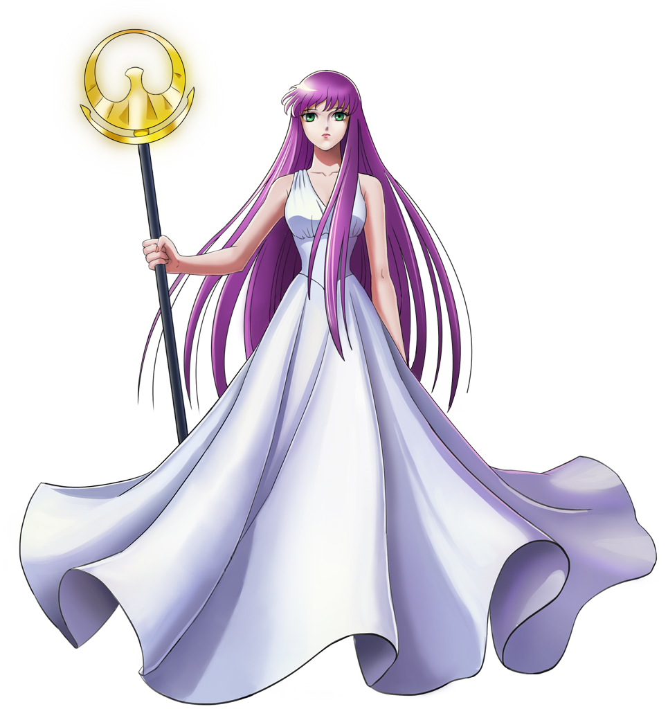 Athena - Diosa Atena De Caballeros Del Zodiaco (965x1024), Png Download