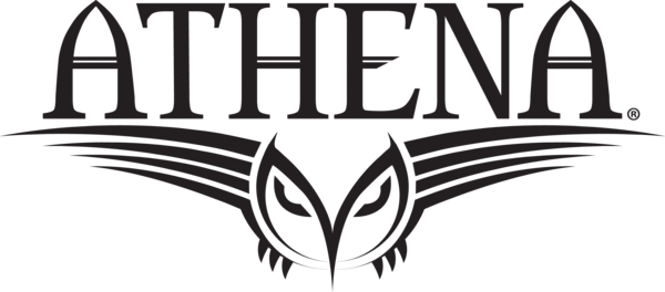 Athena Pool Cues Logo - Daughter Of Athena Png (600x264), Png Download