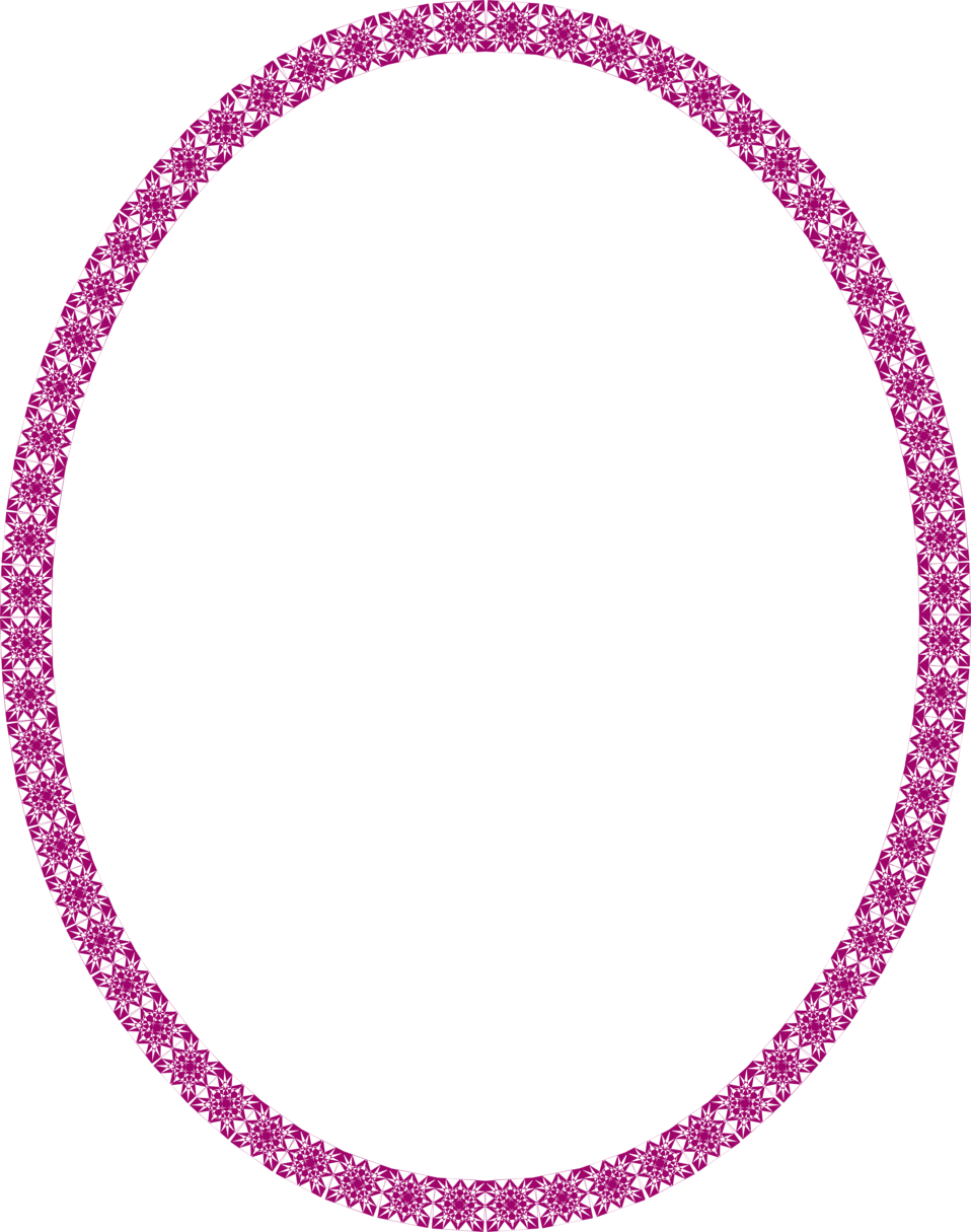 Purple Swirl Border Clip Art For Kids - Emerald Long Necklace (958x1215), Png Download