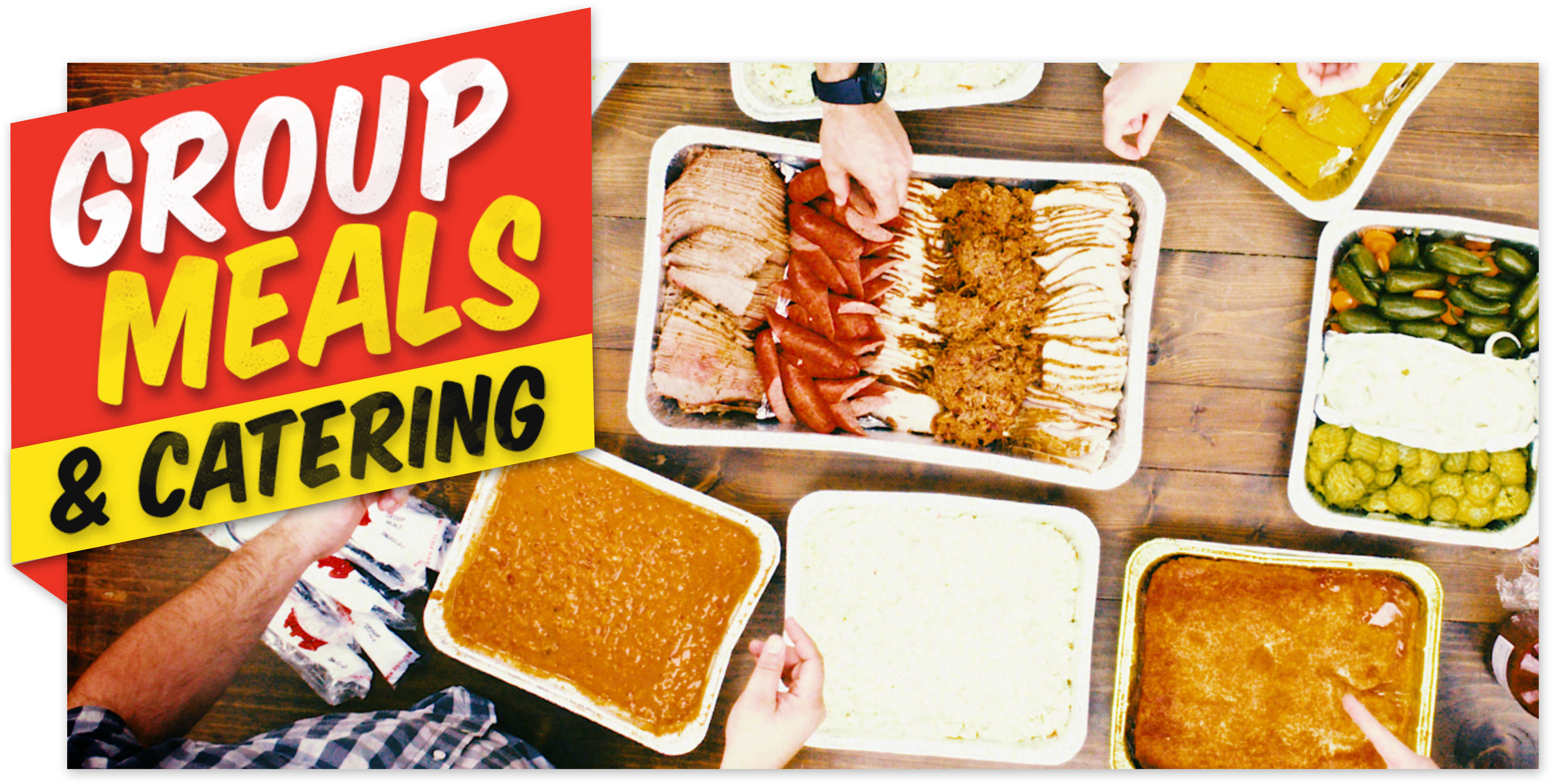 We Have Options For Any Event Get Started By Entering - Rudys Bbq Catering (3000x1501), Png Download