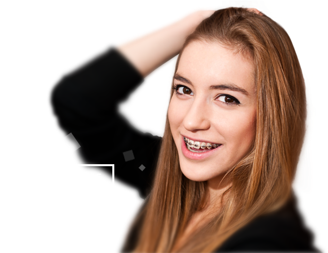Braces Allow You To Fix Crowding, Irregularly Spaced - Spring Smile Dental (689x533), Png Download
