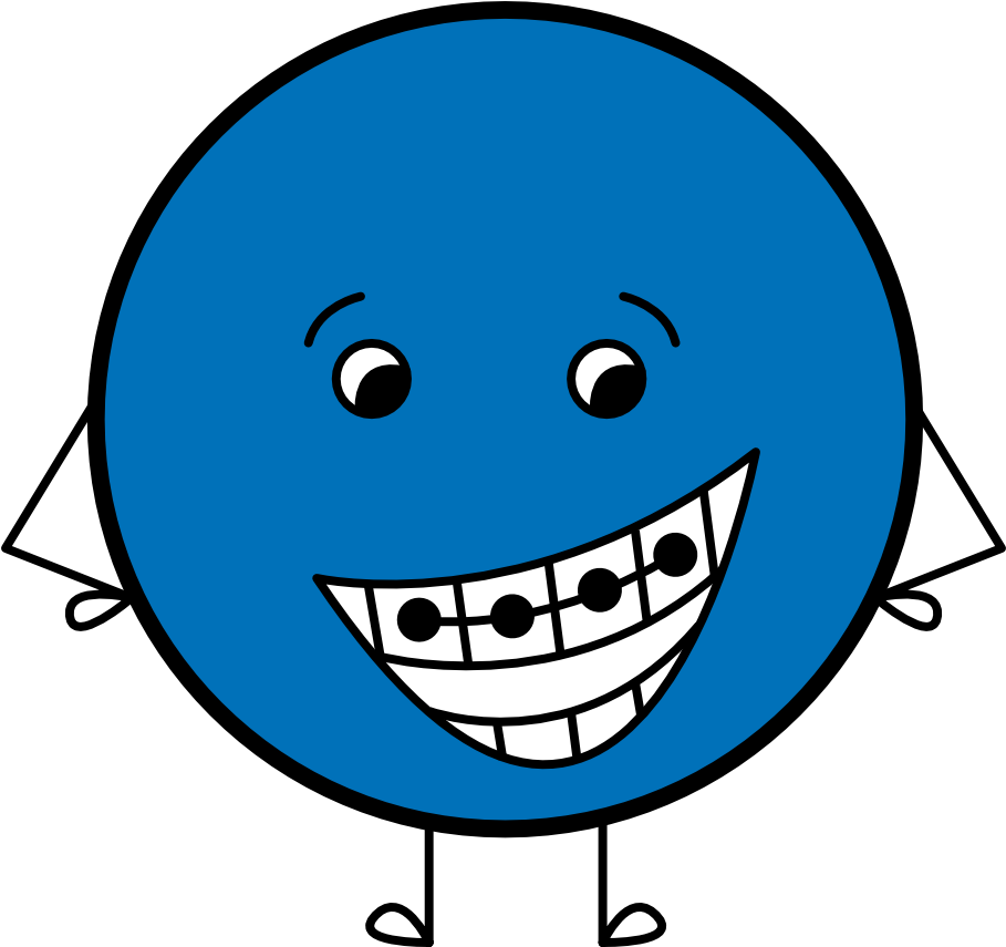Need Braces - Smiley (1000x1000), Png Download