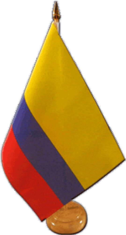 Colombia Table Flag 59 X 865 Inch Best Buy Flagscouk - Flag Table Colombia (1500x1176), Png Download
