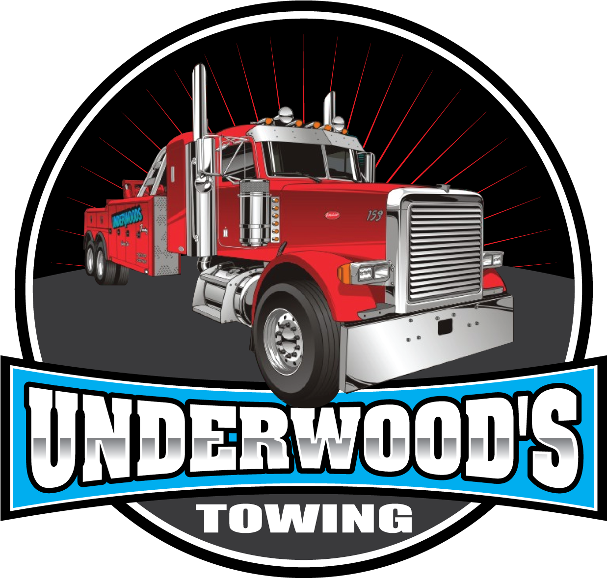 Underwoods Towing Is The Premiere Total Services Provider - Towing (1280x1280), Png Download