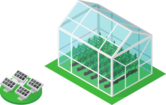 Green House Png - Greenhouse Png (553x351), Png Download