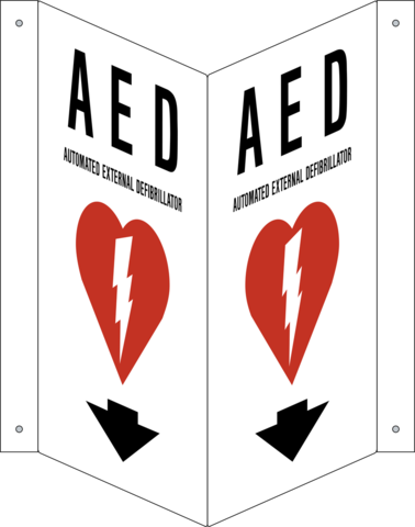 Arrow Down V-shape - Sign (378x480), Png Download