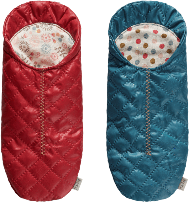 Maileg Mouse Sleeping Bag Maileg Mouse Sleeping Bag - Best Friends Blue Sleeping Bag (800x667), Png Download