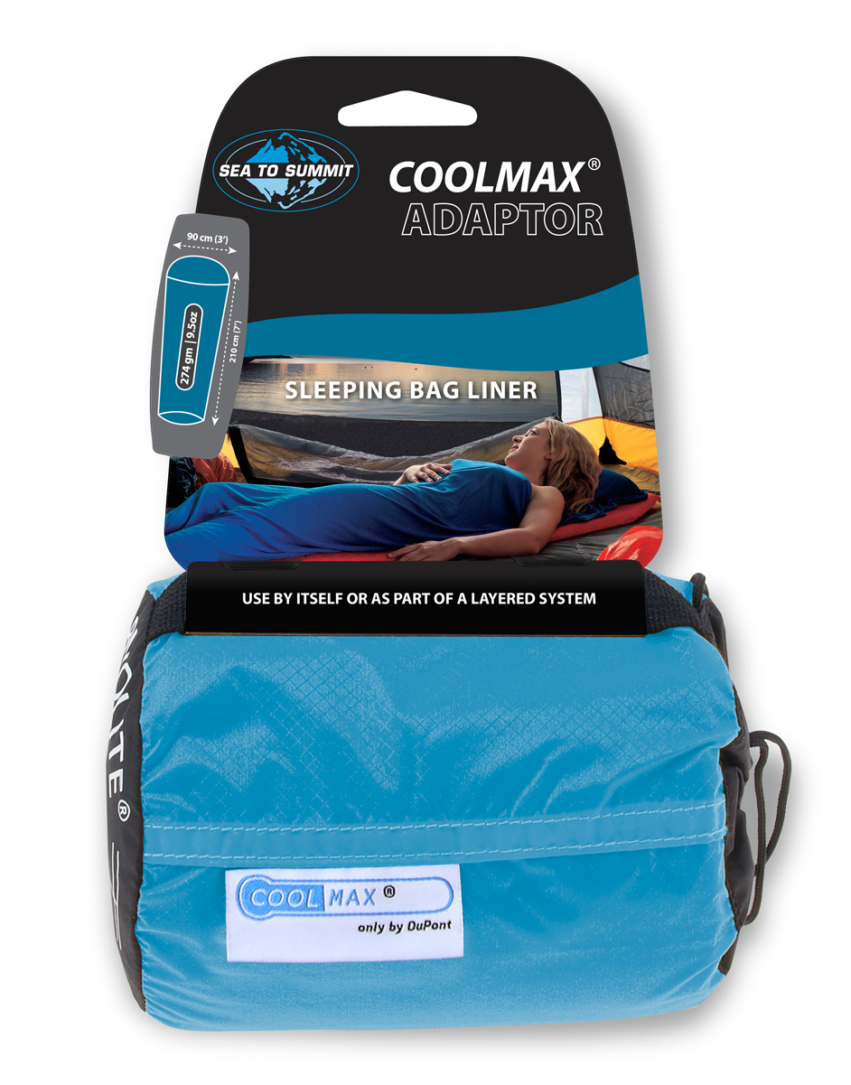 Sea To Summit Adaptor Coolmax Sleeping Bag Liner - Liner Sea To Summit (1200x1200), Png Download