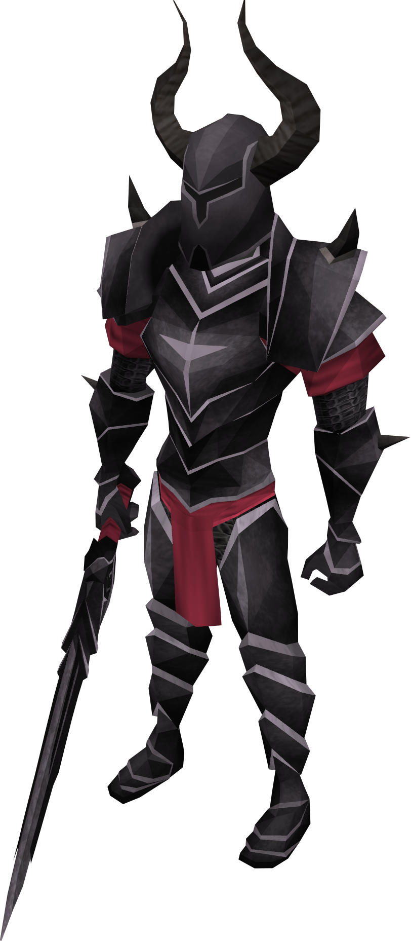 Runescape Knight (812x1857), Png Download