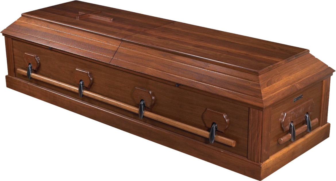 Funeral Mass With Abbey Walnut Casket - Translation (1170x631), Png Download