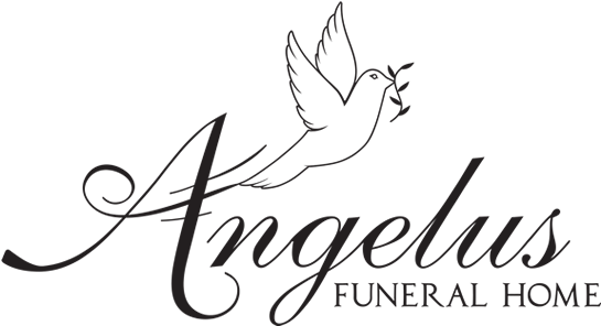 Angelus Funeral Home - Calligraphy (708x308), Png Download