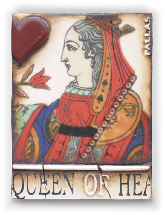 Queen Of Hearts (552x720), Png Download