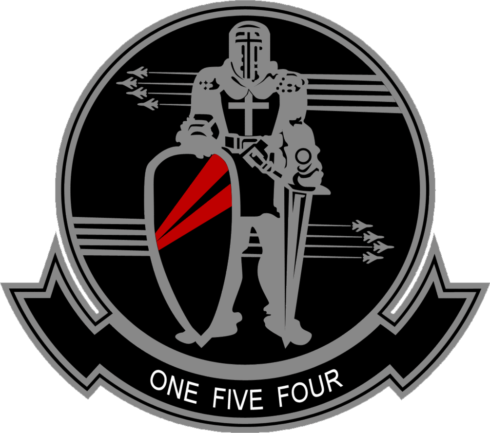 Vfa 154 Logo (1005x889), Png Download