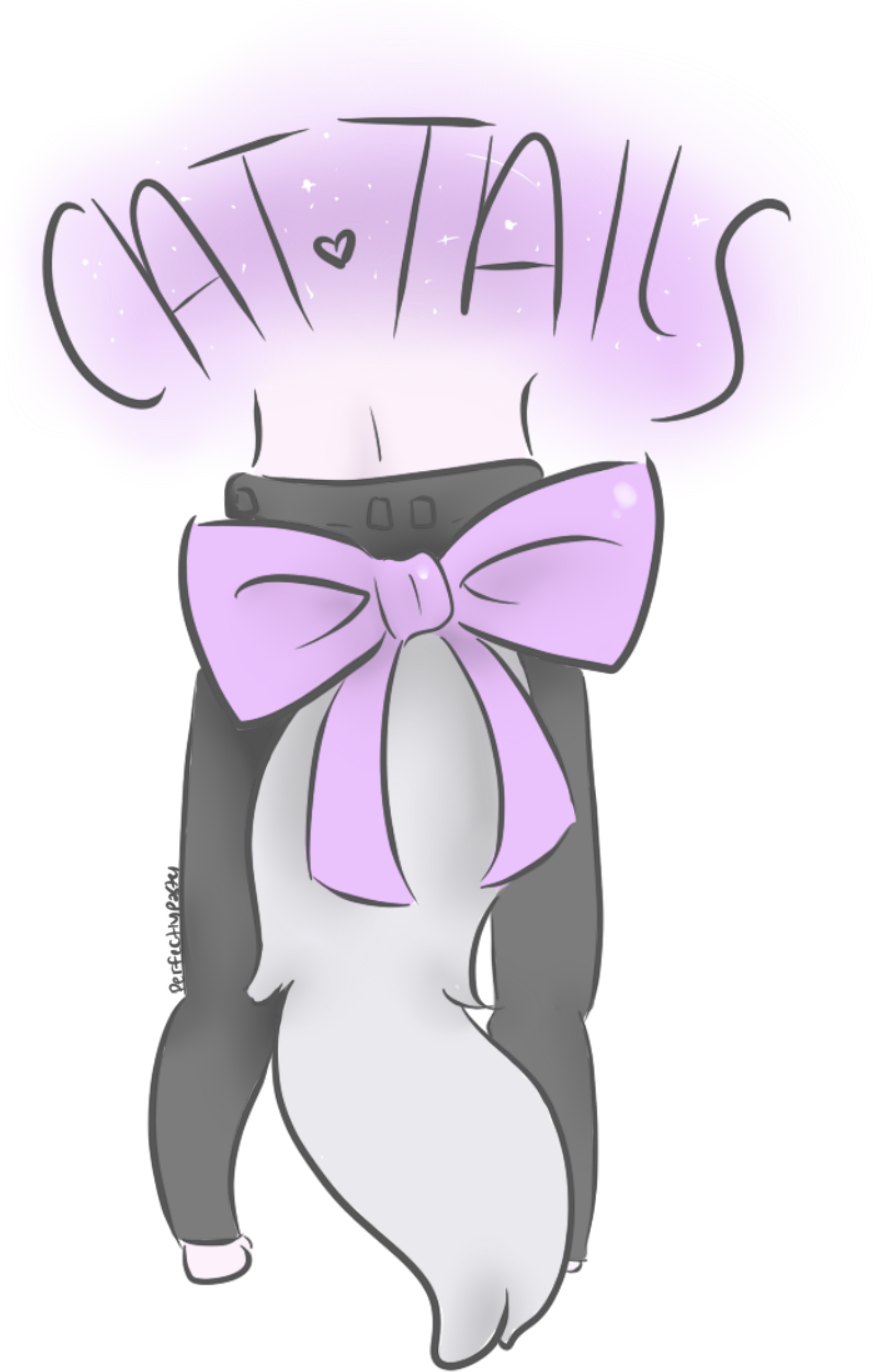 Cat 20tails Original - Cartoon (2400x3200), Png Download