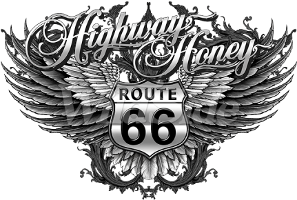 Route 66 Shield With Wings - Artix Route 66 Shield With Wings Birthday Xmas Gift (450x450), Png Download