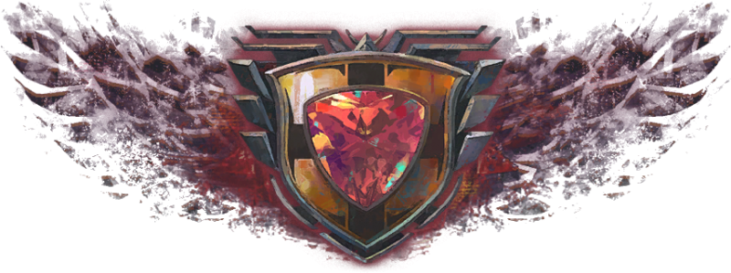 800px Ruby Division - Guild Wars 2 (800x299), Png Download