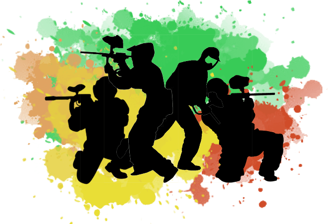 Team Building Birthday Parties Team Work, Strategy - Paintball Sticker (700x450), Png Download