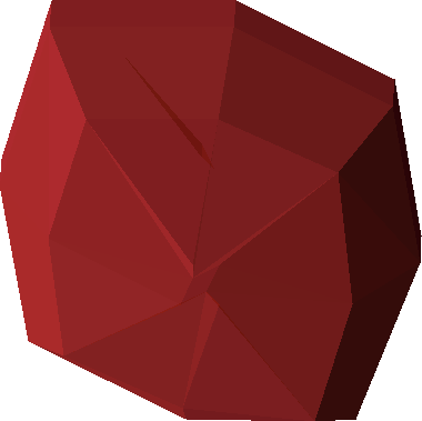 Png Transparent Uncut Ruby (380x379), Png Download