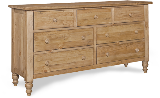Thumb - Kincaid Homecoming Vintage Pine Triple Dresser (523x345), Png Download
