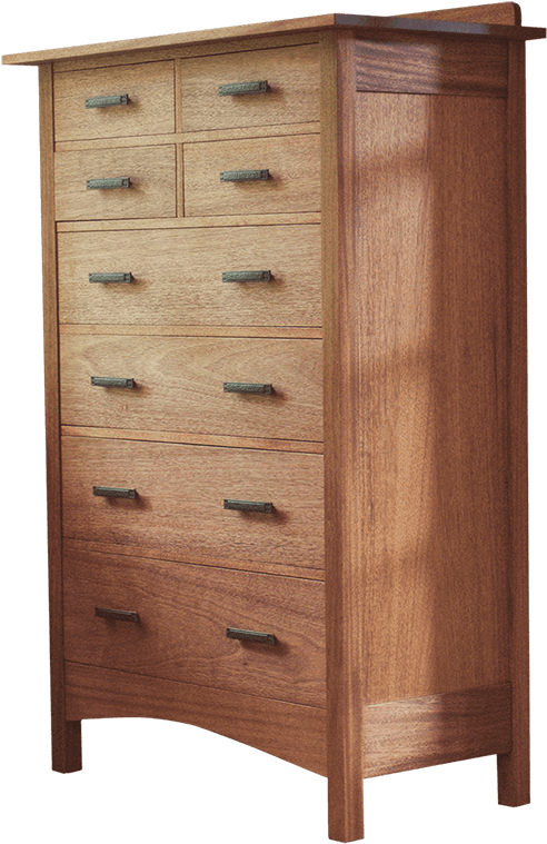 Southern Joinery Misson Eight Drawer Dresser - Chest Of Drawers (800x800), Png Download