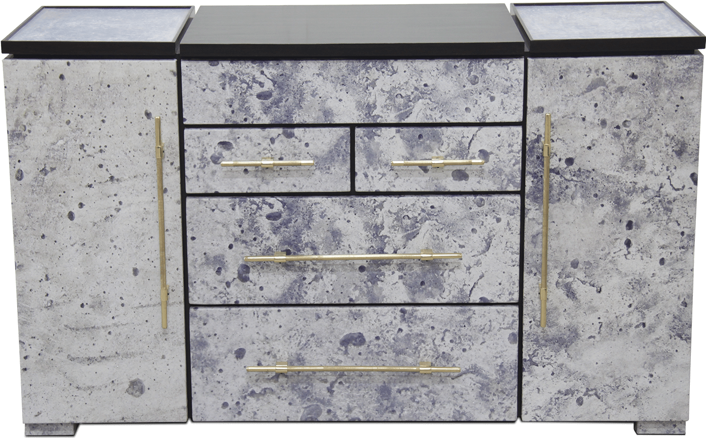 Facade Dresser - Chest Of Drawers (2000x2400), Png Download
