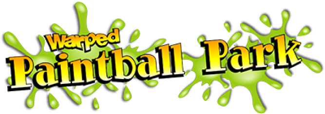 Cropped Warped Paintball Park (833x250), Png Download