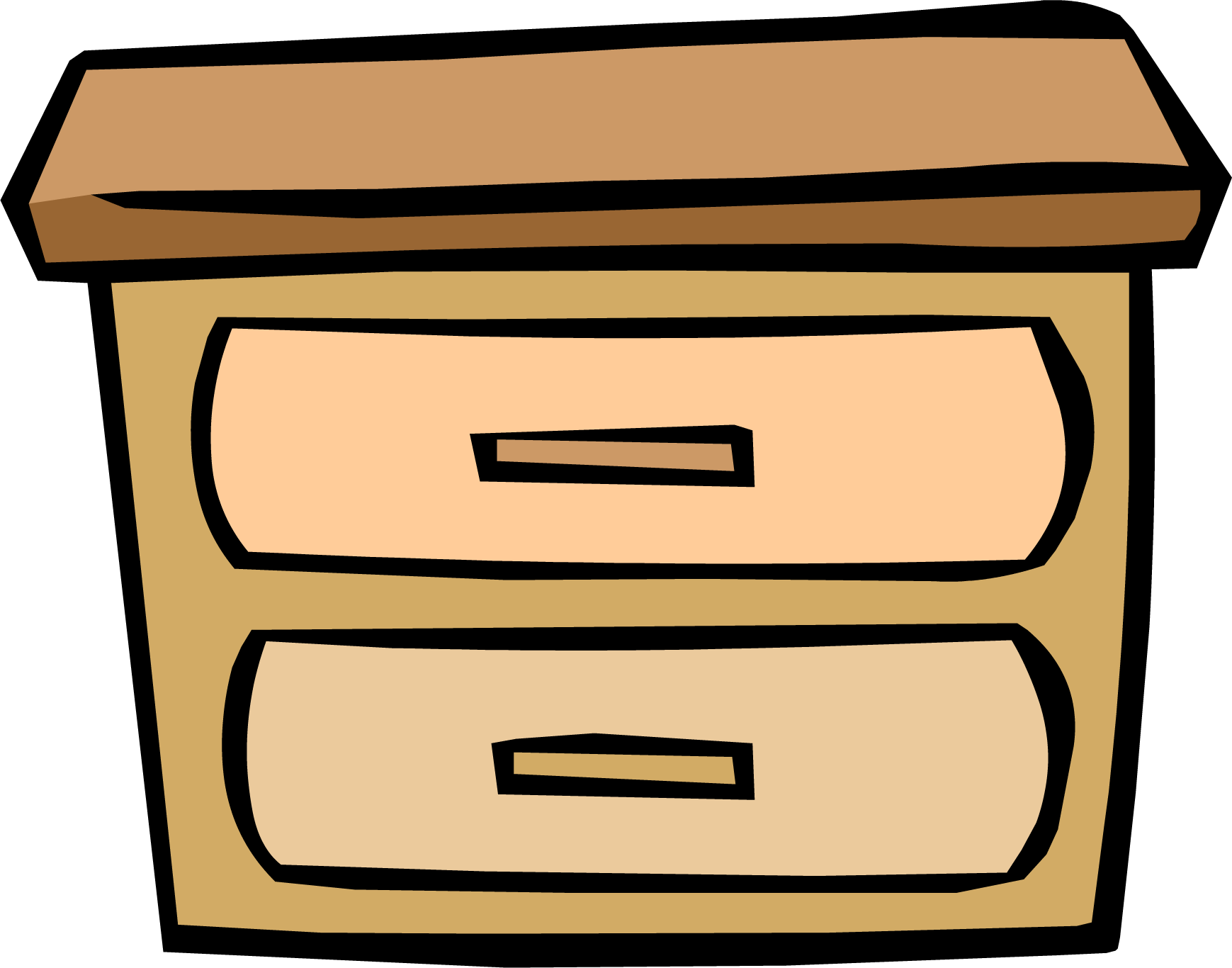 Png - Cartoon Night Table Png (1739x1366), Png Download