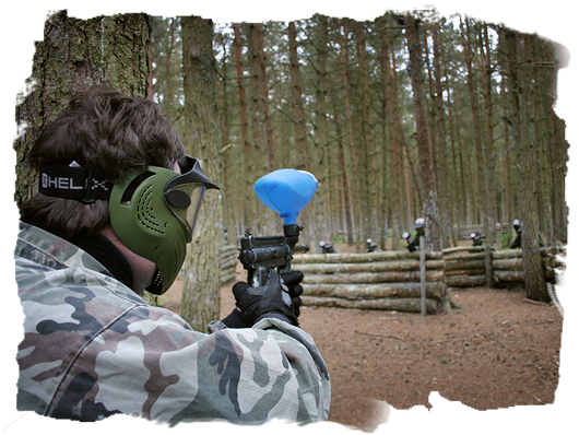 Allout Paintball Hexham Newcastle Durham North East (530x413), Png Download